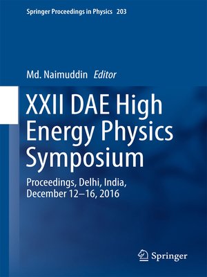 cover image of XXII DAE High Energy Physics Symposium